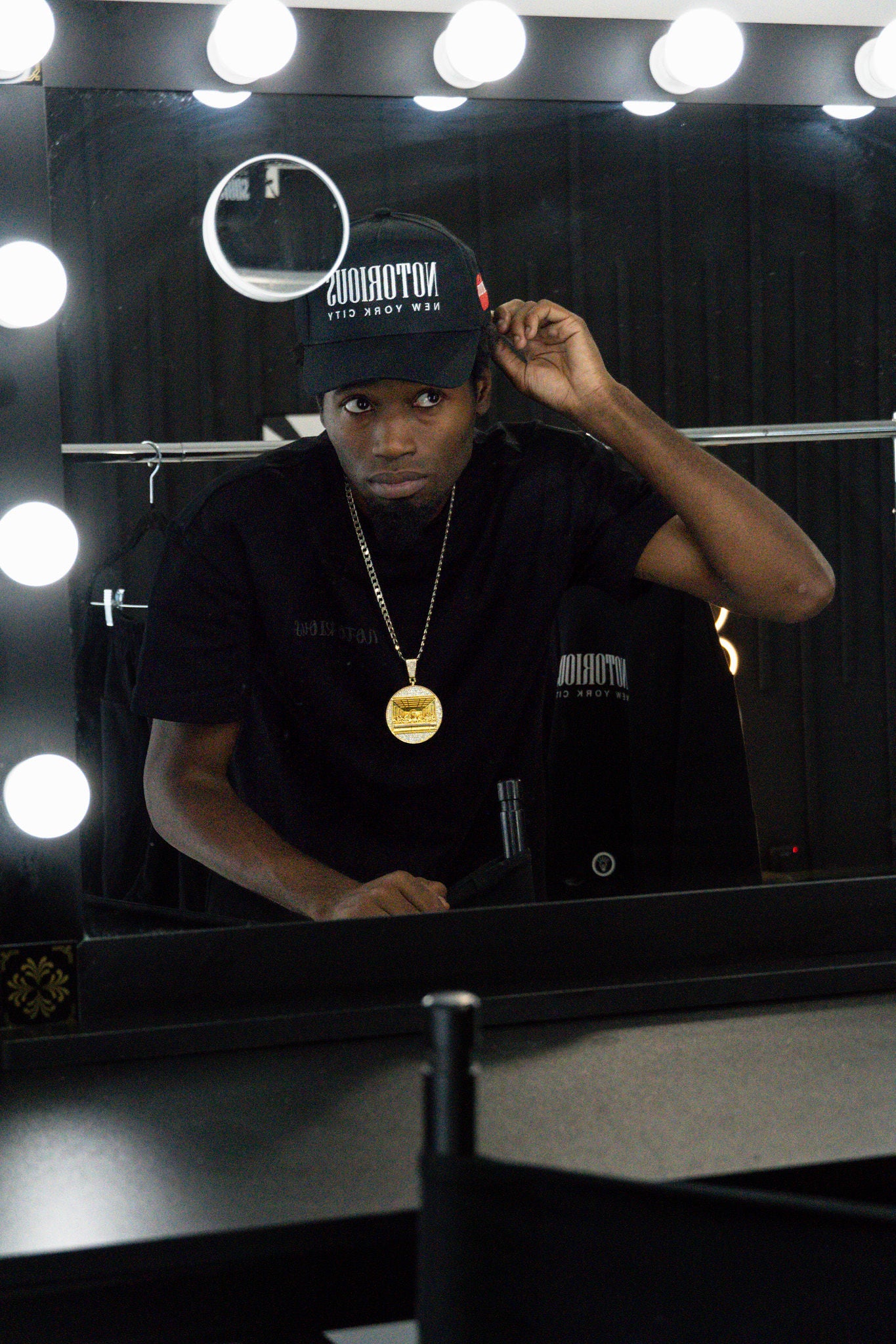 Notorious New York City Snapback Black