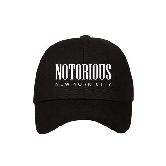 Notorious New York City Snapback Black