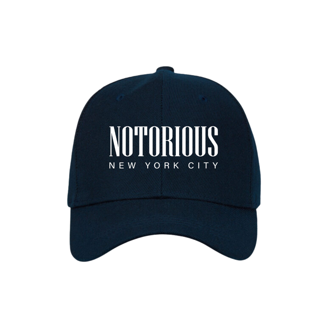 Notorious New York City Snapback Navy